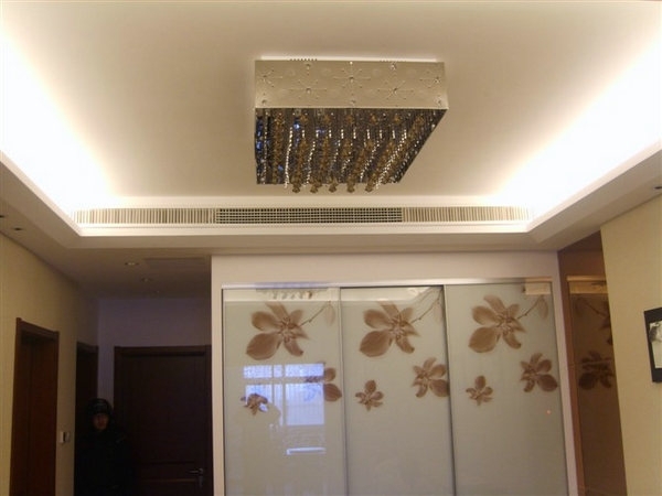 家用中央空调通长风口效果图